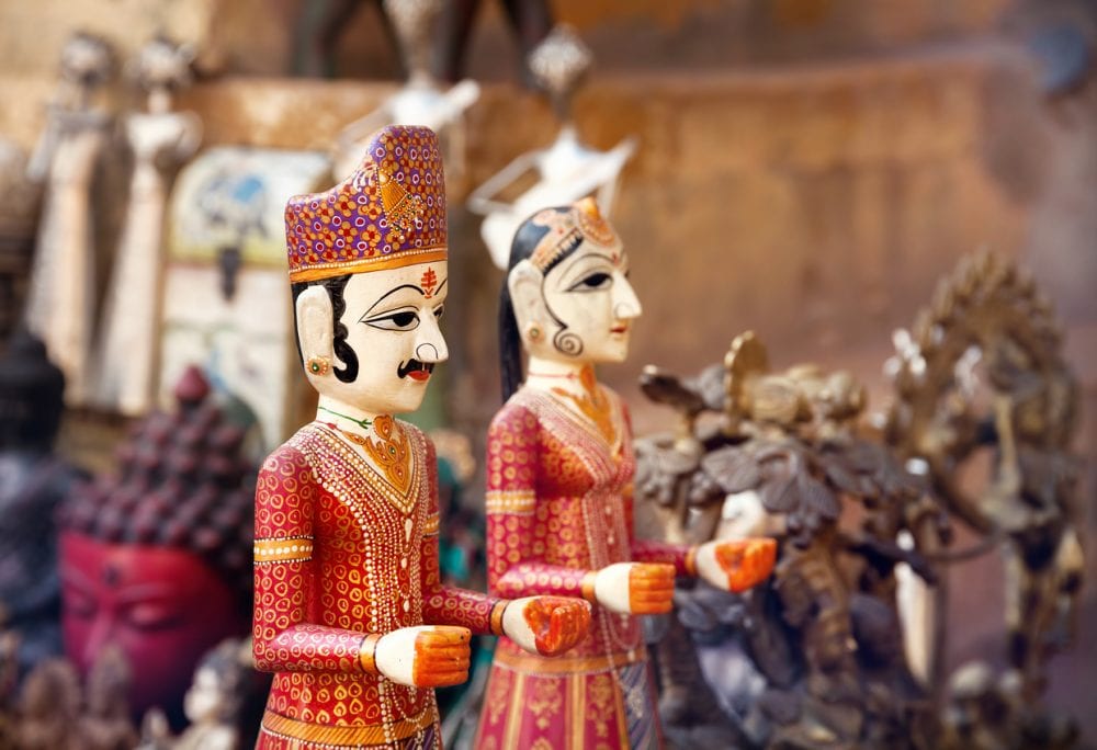Traditionelle Skulpturen aus Rajasthan