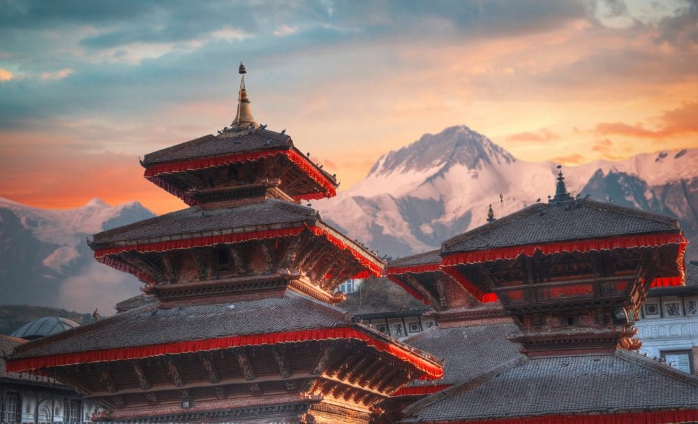 Die Königsstadt Patan (Lalitpur) im Kathmandu-Tal