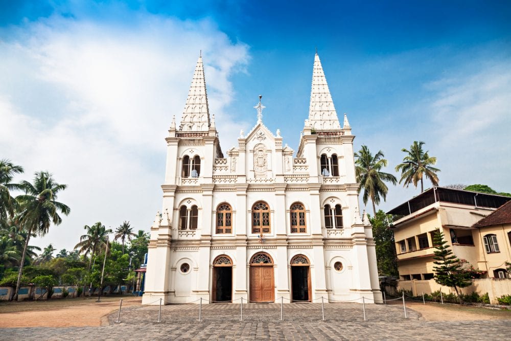 Die Basilika Santa Cruz in Kochi