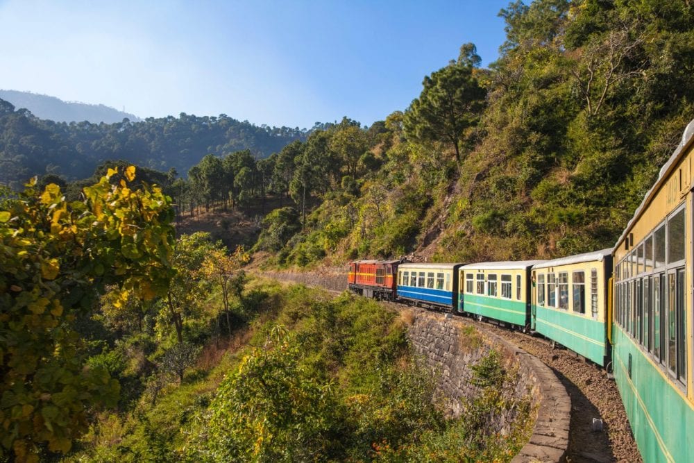 Die Kalka-Shimla Railway Toy Train - Himachal Pradesh Reise