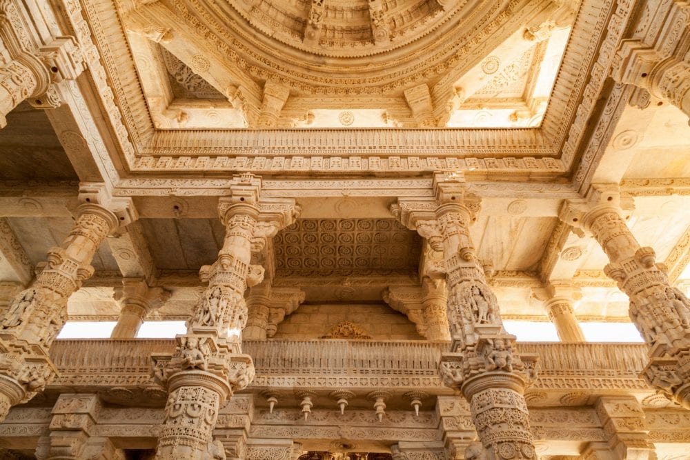 Ein Jain-Tempel in Ranakpur