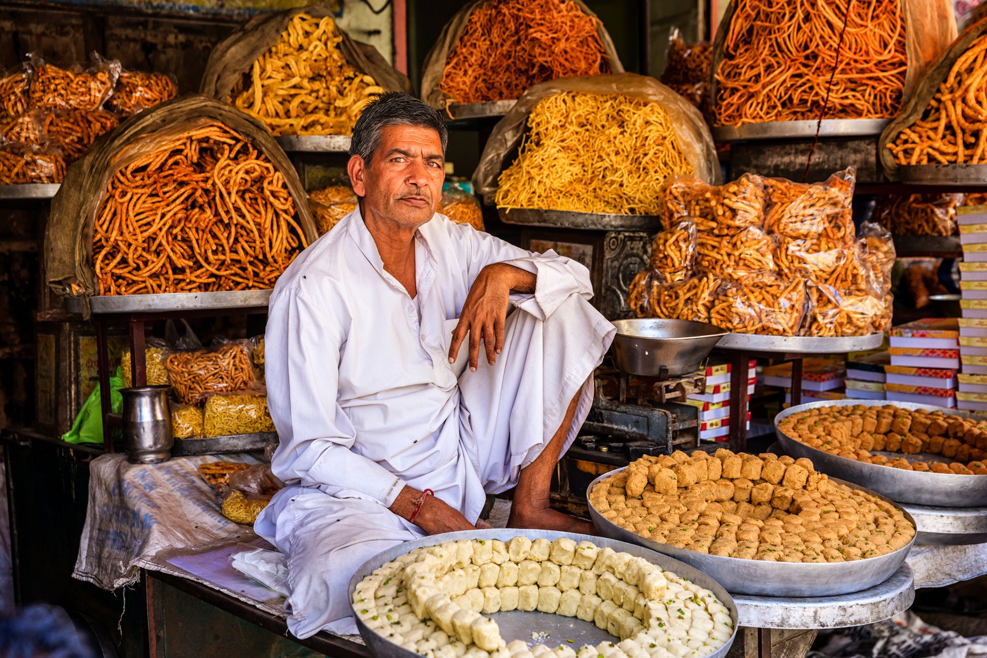 Genießen Sie köstliche Speisen in Nordindien
