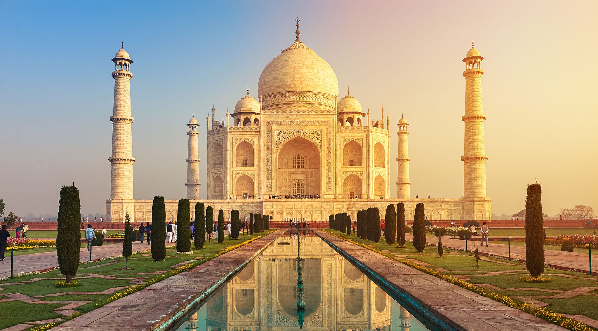Bestaunen Sie das magische Taj Mahal in Agra - Indien Reisen individuell