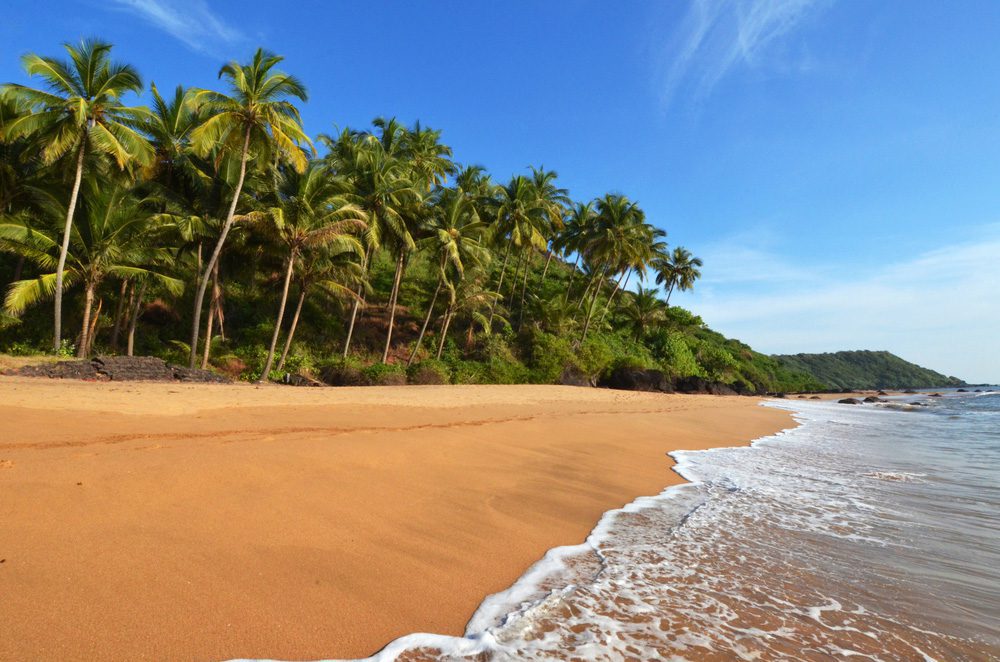 Der fabelhafte Cola Beach ist einer von Goas zahllosen Traumstränden am Arabischen Meer