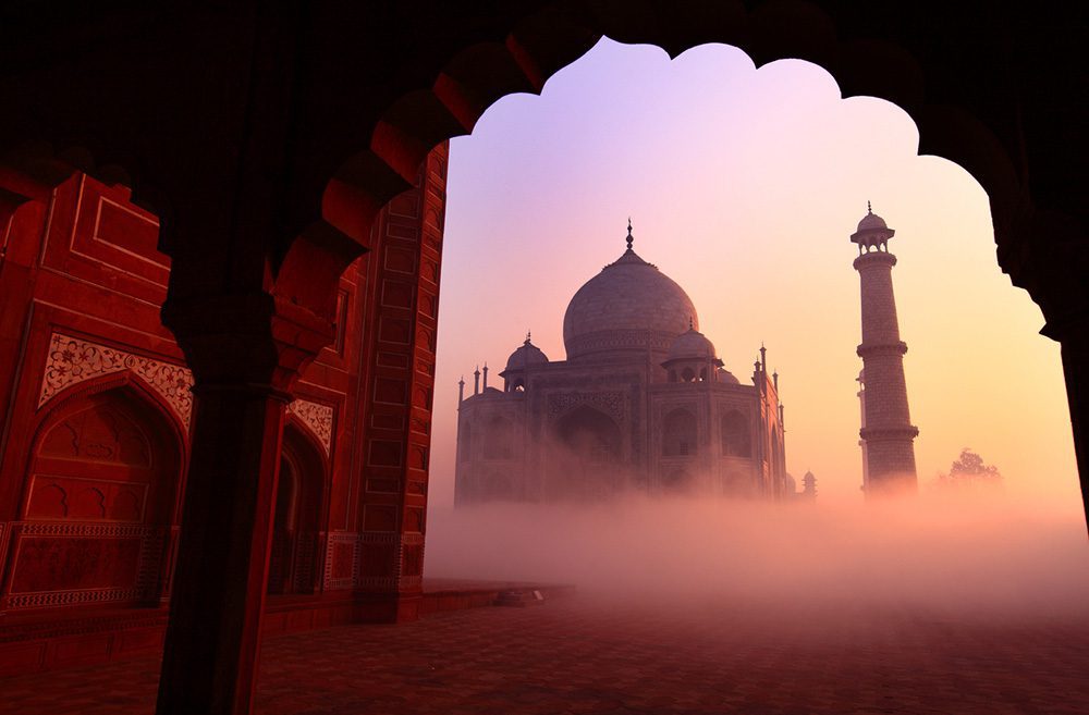 Das faszinierende Taj Mahal in Agra - Reise nach Rajasthan