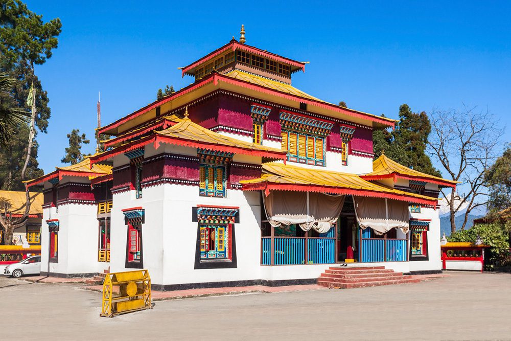 Das Enchey-Kloster in Gangtok, Sikkim
