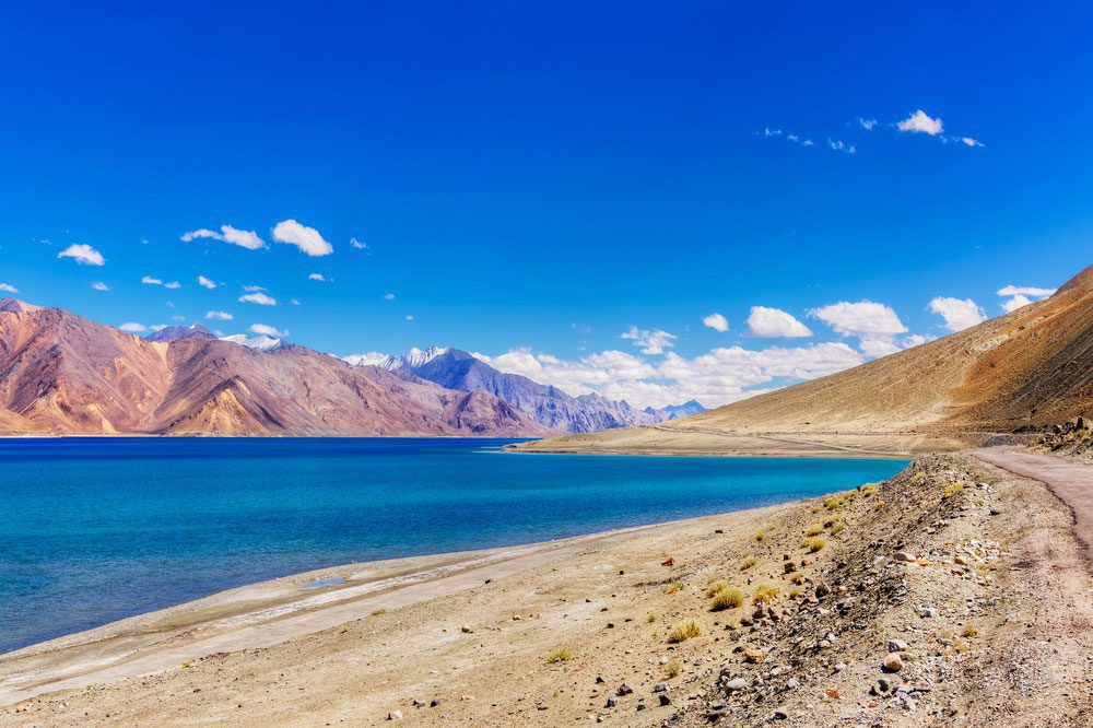 Der malerische Pangong Tso See - Reise Ladakh
