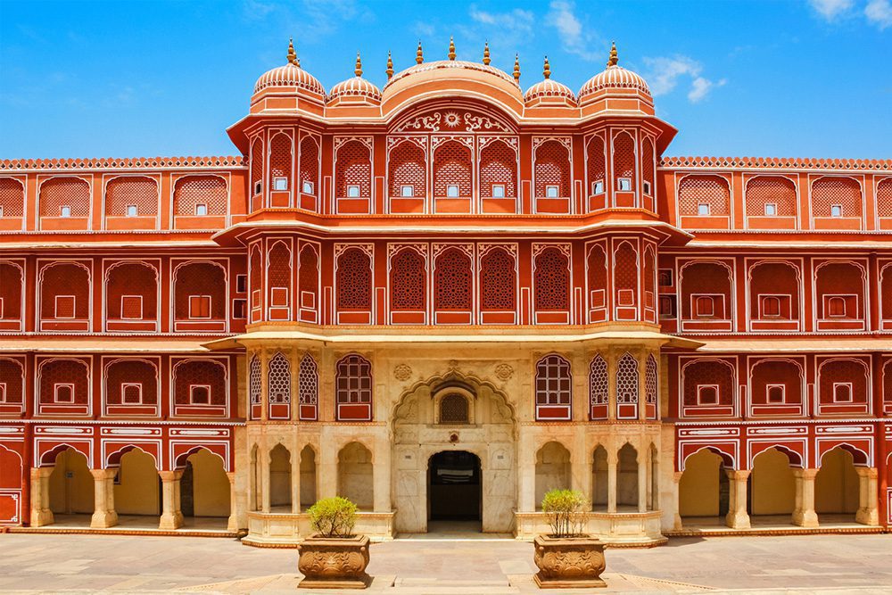 Der Stadtpalast von Jaipur, Rajasthan