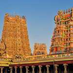 Der Minakshi-Tempel in Madurai